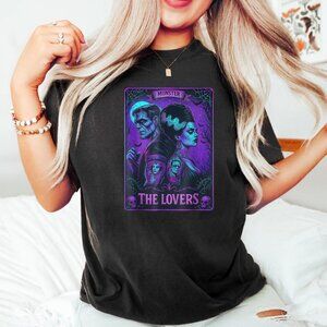 Vintage Frankenstein The Lovers Short Sleeve T-Shirt